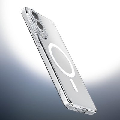 Spigen Ultra Hybrid Mag MagSafe - Etui do Samsung Galaxy S25 Edge (Clear / White)