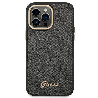 Guess 4G Metal Camera Outline Case – Etui iPhone 14 Pro Max (Czarny)