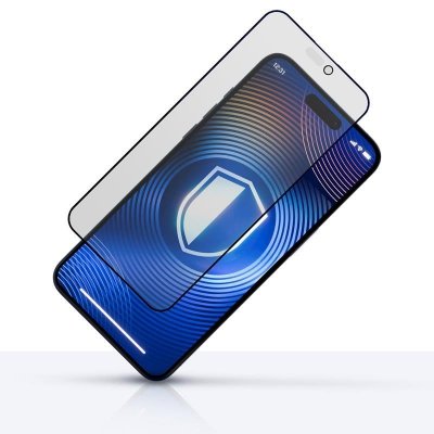 3mk HardGlass Matt Max Privacy - Matowe szkło hartowane z filtrem prywatyzującym do iPhone 16 Pro