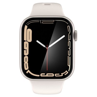 Spigen Proflex EZ FIT 2-Pack - Szkło hybrydowe do Apple Watch 8 / 7 45 mm (2 szt)