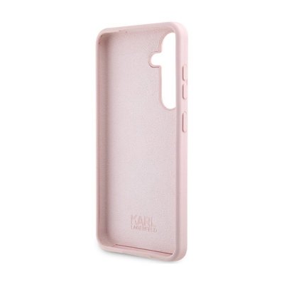 Karl Lagerfeld Silicone Choupette - Etui Samsung Galaxy S24+ (różowy)