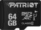 Patriot Karta pamięci MicroSDXC 64GB LX Series 