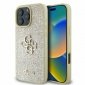 Guess Fixed Glitter Big 4G - Etui iPhone 16 Pro Max (złoty) 