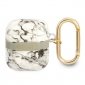 Guess Marble Strap - Etui Airpods 1/2 gen (Grey) 