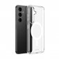 Crong Crystal Shield Magnetic - Etui Samsung Galaxy S25 MagSafe (przezroczysty) 