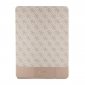 Guess 4G Stripe Allover - Etui iPad Pro 12.9 (2022-2020) (Różowy) 