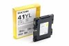 Tusz żelowy Ricoh 405768. yellow. 600s. GC41Y. Ricoh AFICIO SG 2100N 405768