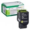 Toner Lexmark C242XY0, yellow, 3500s, extra duża pojemnośÄ‡, return, Lexmark C2425dw,C2535dw,MC2425adw,MC2535adwe,MC2640