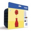 Tusz Brother LC-121VALBP. CMYK. 4x300s. Brother DCP-J552DW.  MFC-J470DW LC121VALBP