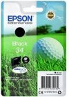 Tusz EPSON C13T34614020, T346140, black, z zabezpieczeniem, 6.1ml, Epson WF-3720DWF, 3725DWF