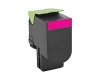 Toner Lexmark 80C0H10, black, 4000s, high capacity, Lexmark CX410de, CX410dte, CX410e 80C0H10