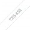 Taśma laminowana Brother White on Clear 12mm TZE135