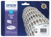 Tusz EPSON C13T79124010. 79. L. cyan. 800s. 7ml. 1szt. Epson WorkForce Pro WF-5620DWF. WF-5110DW. WF-5690DWF C13T79124010
