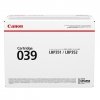 Toner Canon CRG 039, black, 11000s, 0287C001, Canon imageCLASS LBP351dn,352dn,i-SENSYS LBP351x,352x, O