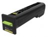 Toner Lexmark 82K2XY0, yellow, 22000s, Lexmark CX825de,CX825dte,CX825dtfe,CX860de,CX860dtfe 82K2XY0