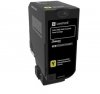 Toner Lexmark 84C2HYE, yellow, 16000s, high capacity, return, Lexmark CX725de,CX725dhe,CX725dthe, O