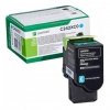 Toner Lexmark C242XC0, cyan, 3500s, extra duża pojemnośÄ‡, return, Lexmark C2425dw,C2535dw,MC2425adw,MC2535adwe,MC2640ad