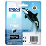 Epson oryginalny wkład atramentowy / tusz C13T76054010. T7605. light cyan. 25.9ml. 1szt. Epson SureColor SC-P600 C13T76054010