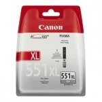 Canon oryginalny wkład atramentowy / tusz blistr. CLI551GY XL. grey. 11ml. 6447B004. high capacity. Canon PIXMA iP7250. MG5450. MG6350. MG7550 6447B004