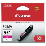 Canon oryginalny wkład atramentowy / tusz CLI551M XL. magenta. 11ml. 6445B001. high capacity. Canon PIXMA iP7250. MG5450. MG6350 6445B001