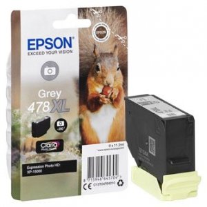 Tusz EPSON  C13T04F64010, 478XL, grey, 10.2ml, Epson XP-15000 C13T04F64010