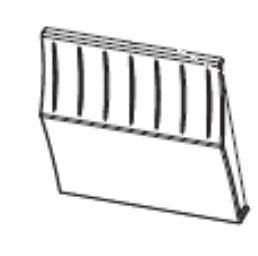 Części / ZEBRA / Kit, Front Lower Panels,  ZT420, ZT421 P1058930-007,  Front panel, Label printer, Części / ZEBRA /, ZT420, 1 pc(s)