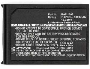 Części / CoreParts / zamiennik / Battery for Bluebird Scanner 13.3Wh Li-ion 7.4V 1800mAh Black, Pidion BIP-1300