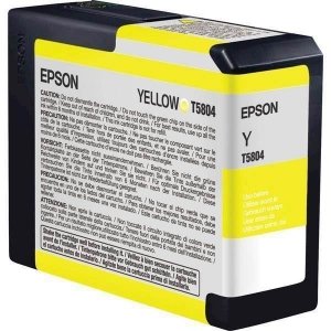 Epson oryginalny Wkład atramentowy / tusz C13T580400. yellow. 80ml. Epson Stylus Pro 3800 C13T580400