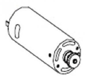 Części / ZEBRA / Kit Maint Ribbon Supply DC Motor, 170PAX2, PAX3, PAX4 