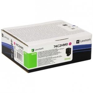 Toner Lexmark 74C2HM0, magenta, 12000s, high capacity, Lexmark CS 720, 725, CX 725 74C2HM0