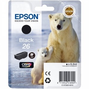 Epson Atrament/26 Polar Bear 6.2ml BK C13T26014012