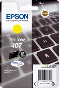 Tusz EPSON C13T07U440, yellow, 1900s, 20.3ml, Epson WF-4745