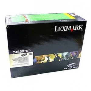 Lexmark oryginalny toner 24B5870, black, 30000s, return, high capacity, Lexmark TS654dn