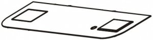 Części / ZEBRA / Nameplate, GX420d with LCD  (Direct Thermal) 105934-067 