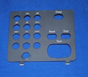 Części / HP / Kit Control Panel Overlay Cs CB472-60118, Front panel 