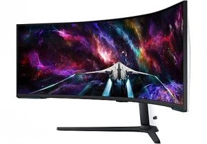 Monitor 57 cali LS57CG952NUXEN VA 7680x2160 DUHD 32:9 3xHDMI 1xDP 2xUSB 3.0 1ms(GTG) zakrzywiony HAS 240Hz Gaming 2 lata d2d