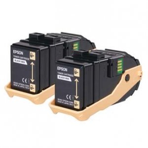 Epson oryginalny toner C13S050609. black. 13000s. Epson Aculaser C9300N. Dual pack dwupack C13S050609