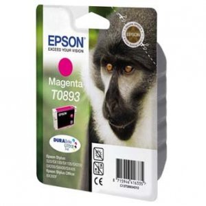 Epson oryginalny tusz / tusz C13T08934011. magenta. 3.5ml. Epson Stylus S20. SX100. SX200. SX400 C13T08934011