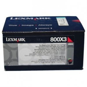 Toner Lexmark 80C0X30, magenta, 4000s, extra duża pojemnośÄ‡, Lexmark CX510de, CX510dhe, CX510dthe 80C0X30
