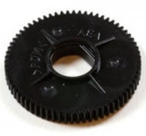 Części / EPSON / LQ100 GEAR 34 1021543, Drive gear, Black 