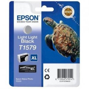 Epson oryginalny Wkład atramentowy / tusz C13T15794010. light light black. 25.9ml. Epson Stylus Photo R3000 C13T15794010