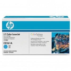 HP oryginalny toner CE261A. cyan. 11000s. 648A. HP Color LaserJet CP4025. CP4525 CE261A
