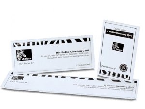 Części / ZEBRA / KIT,CLEANING,LAMI,ZXP SERIES includes 12- laminator and  adhesive cleaning cards and 12 cleaning swabs