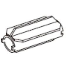 Części / ZEBRA / Spindle Ribbon Outer 49379, Spindle 