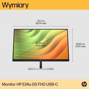 EOL - wycofany z oferty - Monitor E24u G5 FHD USB-C            6N4D0AA