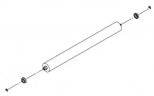 Części / Kyocera-Mita / PARTS,ROLLER PRESS SP 302GR94280, 1 pc(s) 