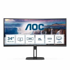 Monitor CU34V5C 34 cali Curved VA 100Hz HDMI DP USB-C