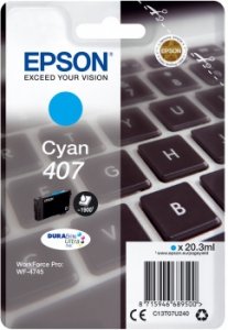Tusz EPSON C13T07U240, cyan, 1900s, 20.3ml, Epson WF-4745