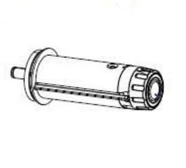 Części / ZEBRA / Kit Ribbon Take Up Spindle  ZT610, ZT610R P1083320-068,  Ribbon core, 1 pc(s)