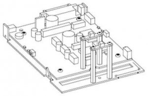 Zebra części / Kit,  Main Logic Board TTP2030 P1014132-001, 1 pc(s) 